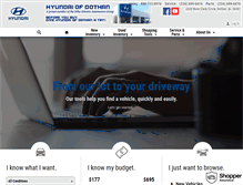 Tablet Screenshot of hyundaiofdothan.com